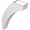 Ekena Millwork 5 1/2-in. W x 20-in. D x 32-in. H Thorton Architectural Grade PVC Knee Brace BRCP055X20X32THR - alternate 2